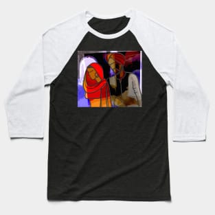 Punjabi Couple Baseball T-Shirt